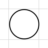 テーブル（丸）